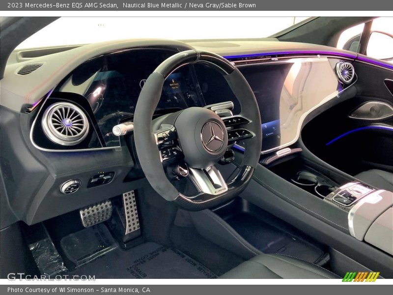 Dashboard of 2023 EQS AMG Sedan