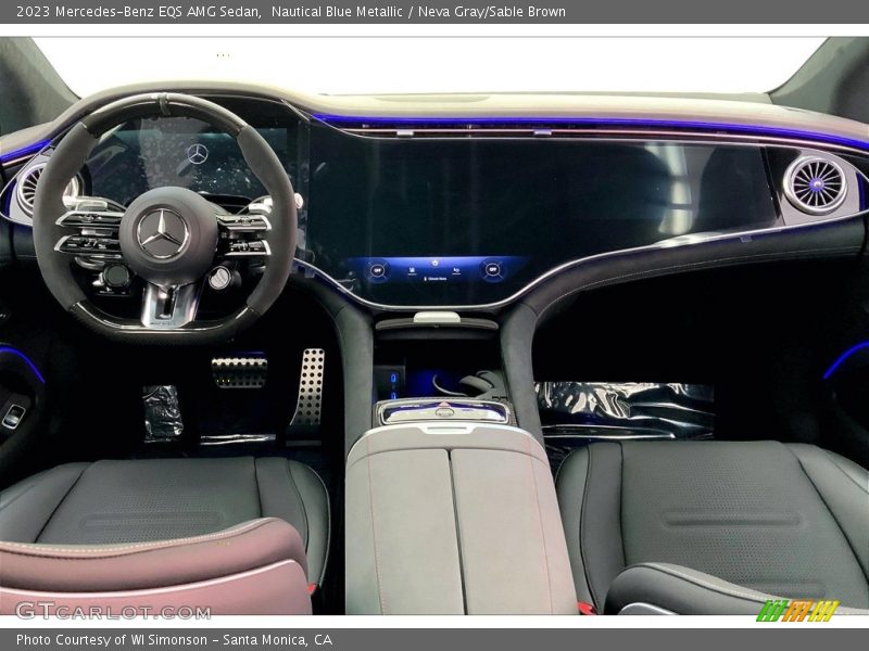 Dashboard of 2023 EQS AMG Sedan