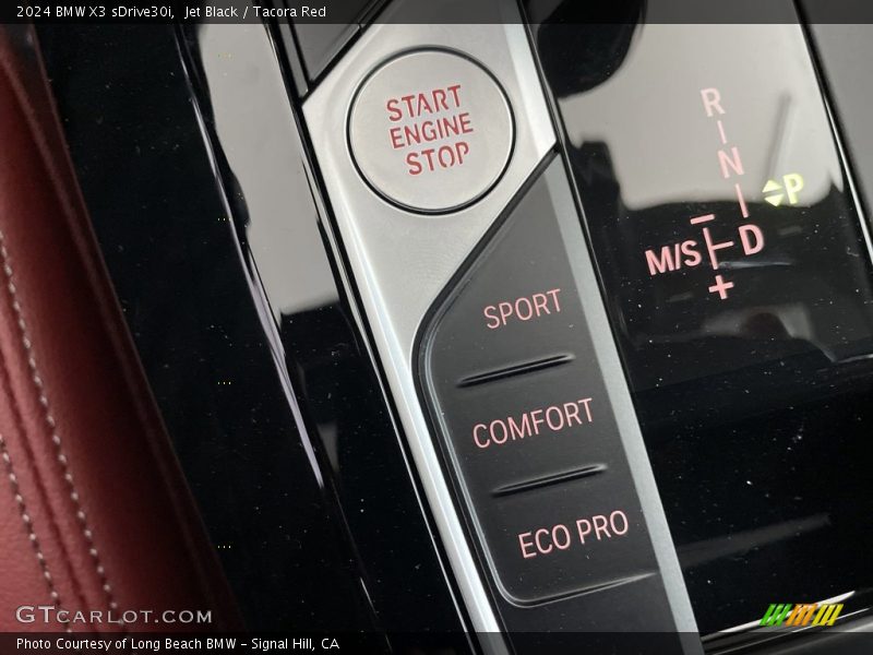 Controls of 2024 X3 sDrive30i