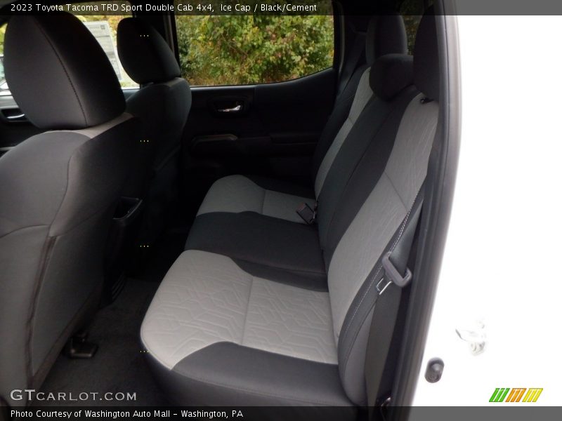 Rear Seat of 2023 Tacoma TRD Sport Double Cab 4x4