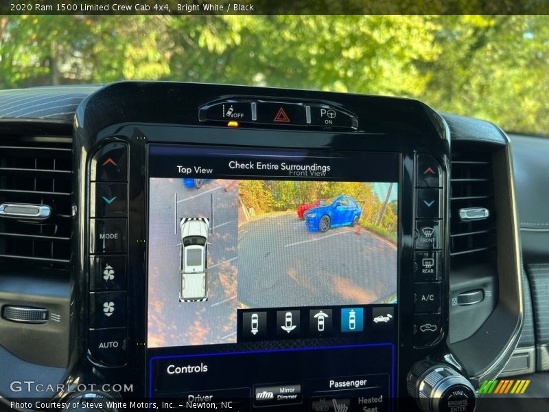 Bright White / Black 2020 Ram 1500 Limited Crew Cab 4x4