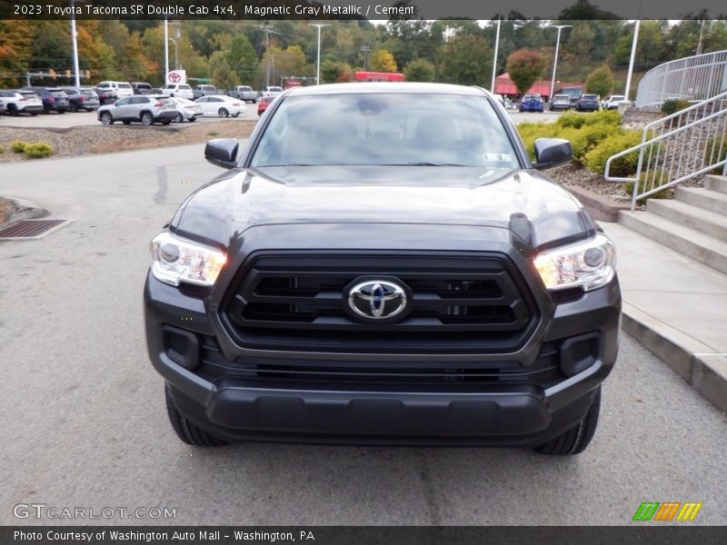 Magnetic Gray Metallic / Cement 2023 Toyota Tacoma SR Double Cab 4x4