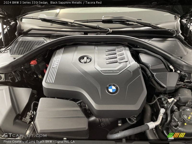  2024 3 Series 330i Sedan Engine - 2.0 Liter DI TwinPower Turbocharged DOHC 16-Valve VVT 4 Cylinder