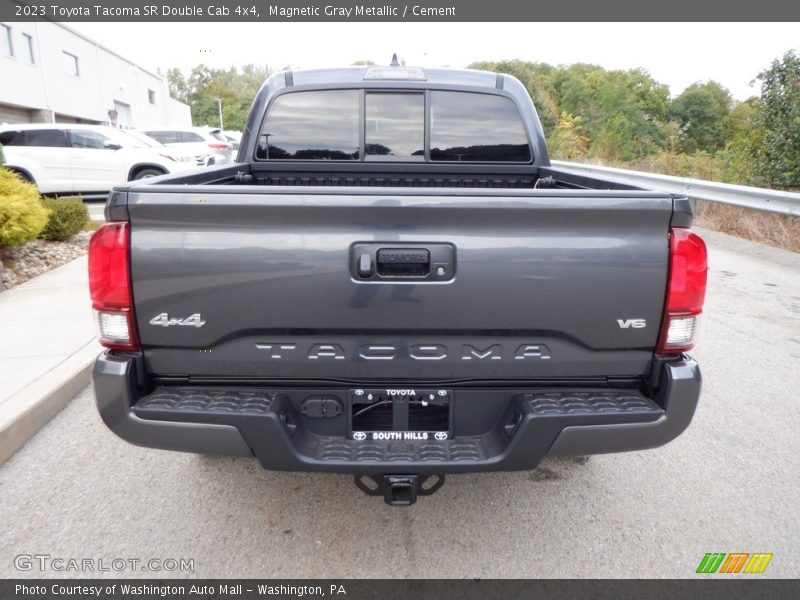 Magnetic Gray Metallic / Cement 2023 Toyota Tacoma SR Double Cab 4x4