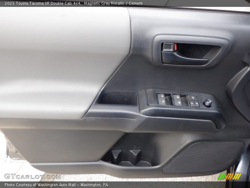Magnetic Gray Metallic / Cement 2023 Toyota Tacoma SR Double Cab 4x4