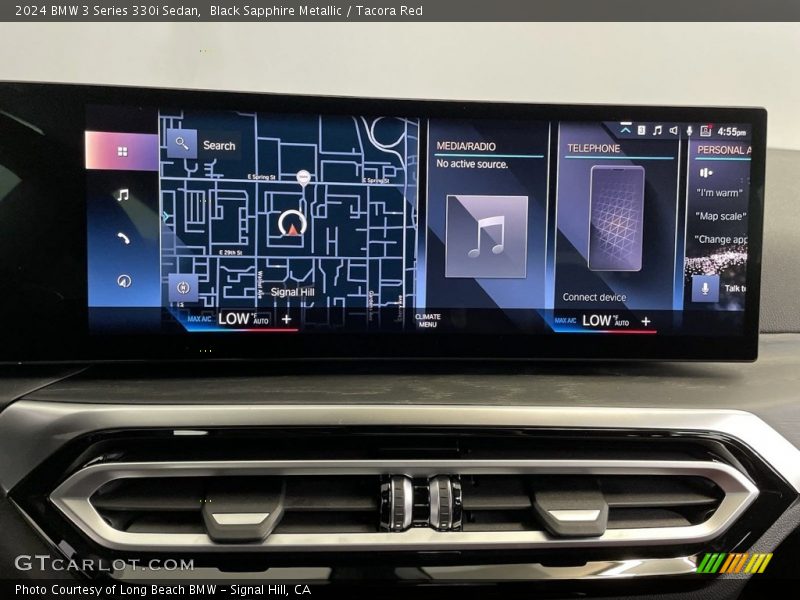 Controls of 2024 3 Series 330i Sedan