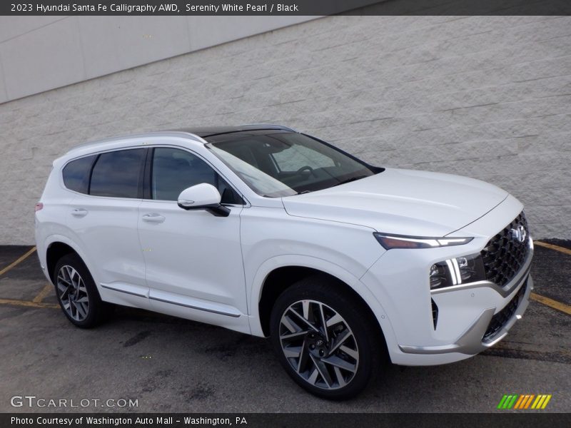 Front 3/4 View of 2023 Santa Fe Calligraphy AWD