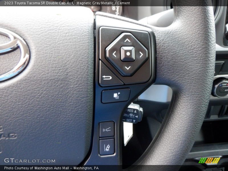 Magnetic Gray Metallic / Cement 2023 Toyota Tacoma SR Double Cab 4x4