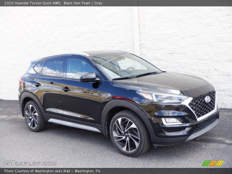 Black Noir Pearl / Gray 2020 Hyundai Tucson Sport AWD