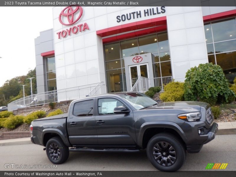 Magnetic Gray Metallic / Black 2023 Toyota Tacoma Limited Double Cab 4x4