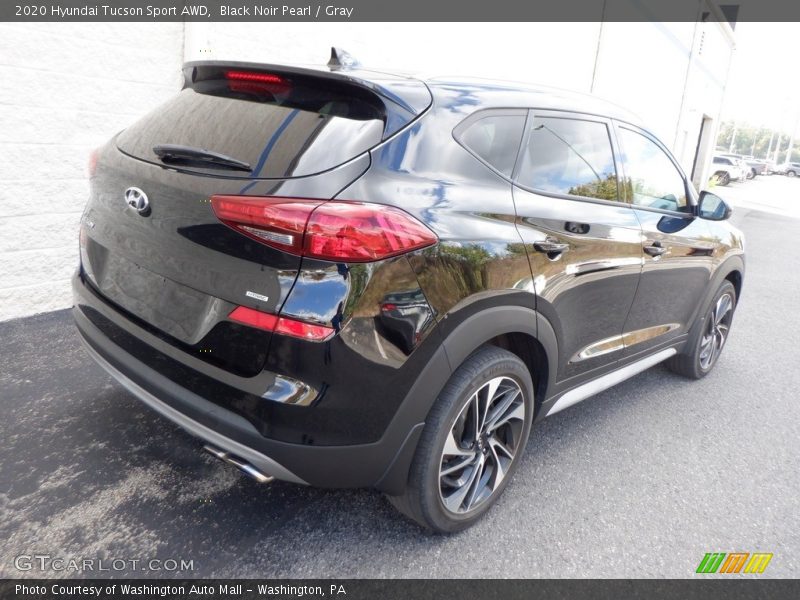 Black Noir Pearl / Gray 2020 Hyundai Tucson Sport AWD
