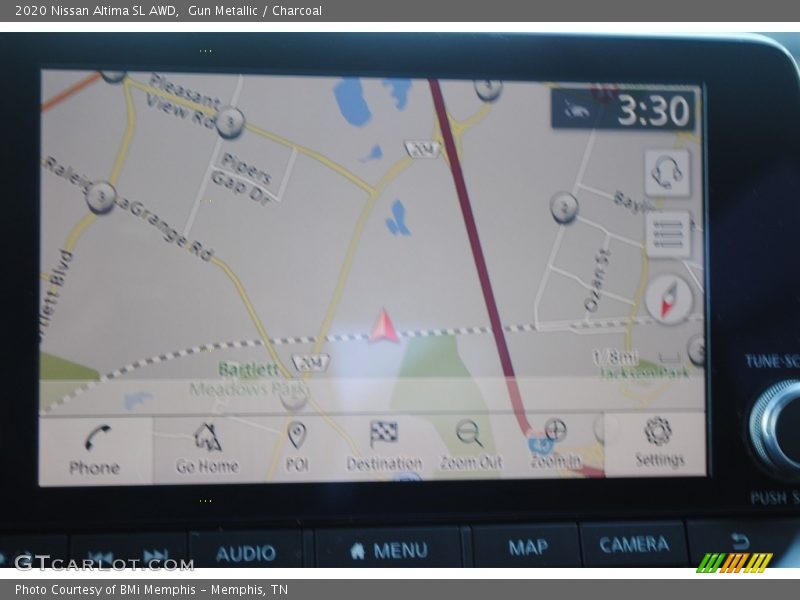 Navigation of 2020 Altima SL AWD