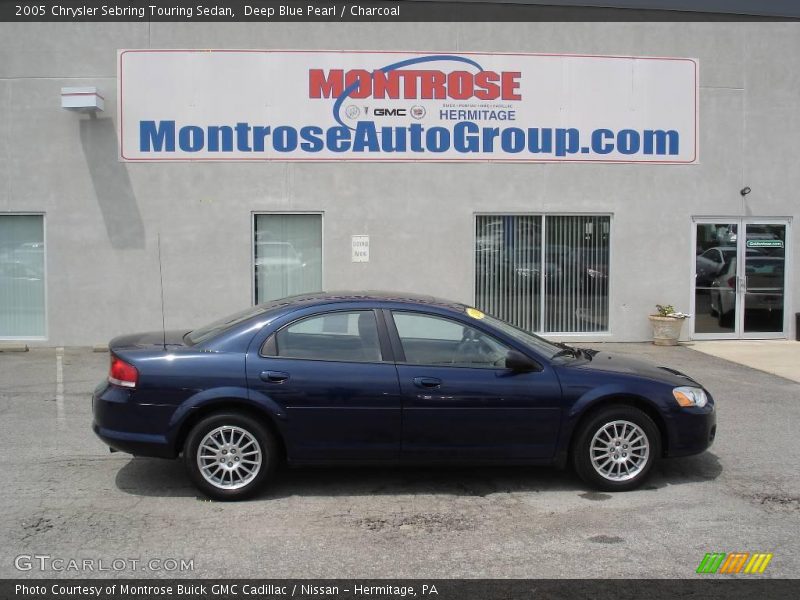 Deep Blue Pearl / Charcoal 2005 Chrysler Sebring Touring Sedan