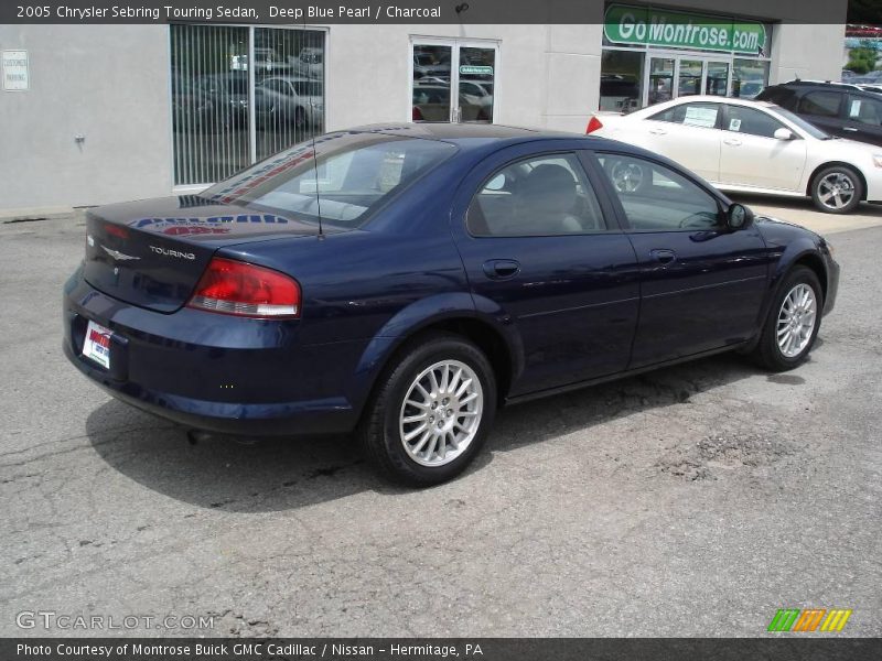 Deep Blue Pearl / Charcoal 2005 Chrysler Sebring Touring Sedan