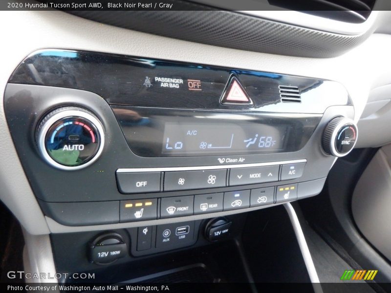 Black Noir Pearl / Gray 2020 Hyundai Tucson Sport AWD