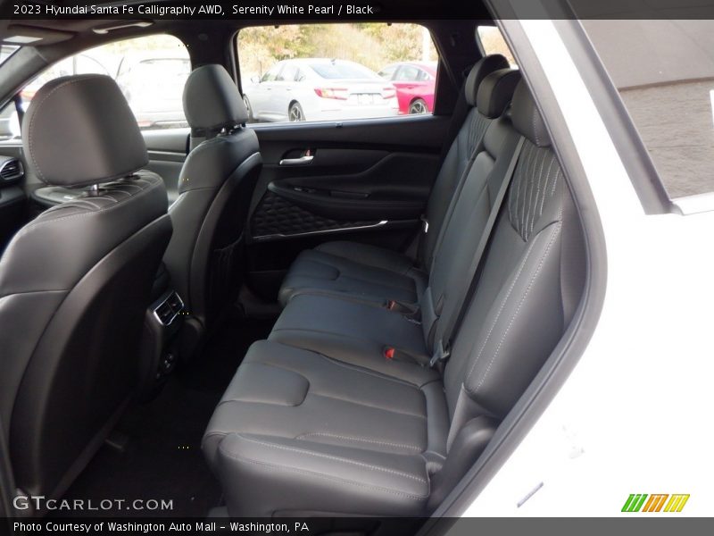 Rear Seat of 2023 Santa Fe Calligraphy AWD
