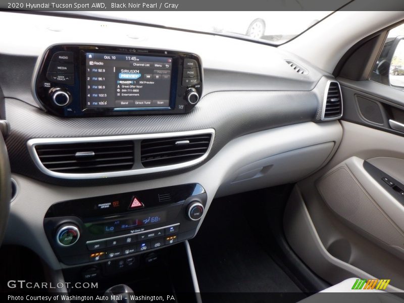 Black Noir Pearl / Gray 2020 Hyundai Tucson Sport AWD