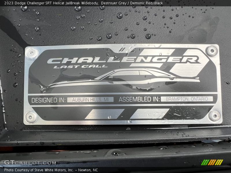  2023 Challenger SRT Hellcat JailBreak Widebody Logo