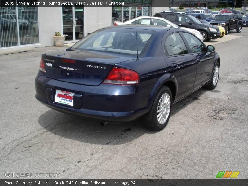 Deep Blue Pearl / Charcoal 2005 Chrysler Sebring Touring Sedan