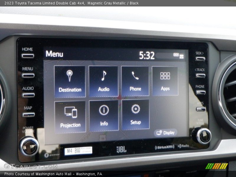 Controls of 2023 Tacoma Limited Double Cab 4x4