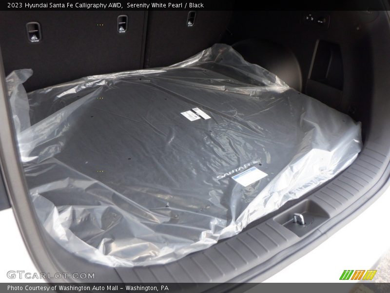 Serenity White Pearl / Black 2023 Hyundai Santa Fe Calligraphy AWD