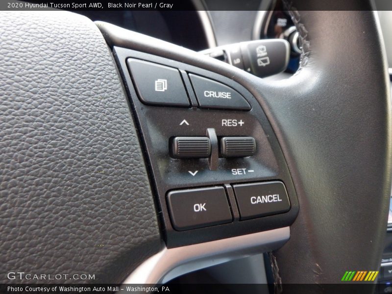 Black Noir Pearl / Gray 2020 Hyundai Tucson Sport AWD