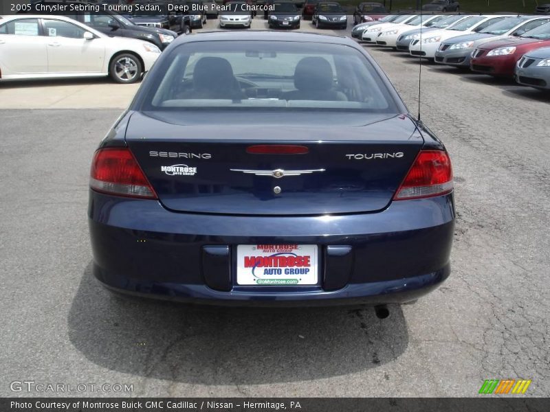 Deep Blue Pearl / Charcoal 2005 Chrysler Sebring Touring Sedan