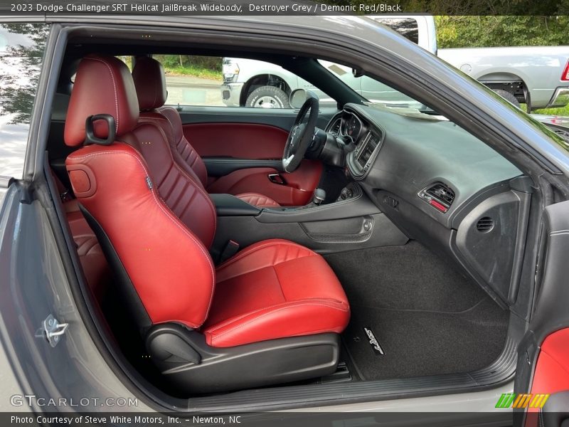 Front Seat of 2023 Challenger SRT Hellcat JailBreak Widebody