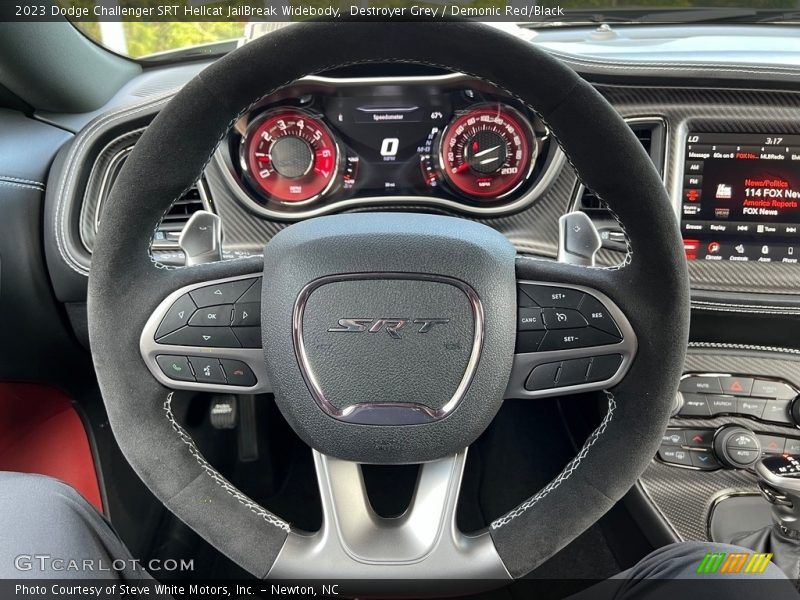  2023 Challenger SRT Hellcat JailBreak Widebody Steering Wheel