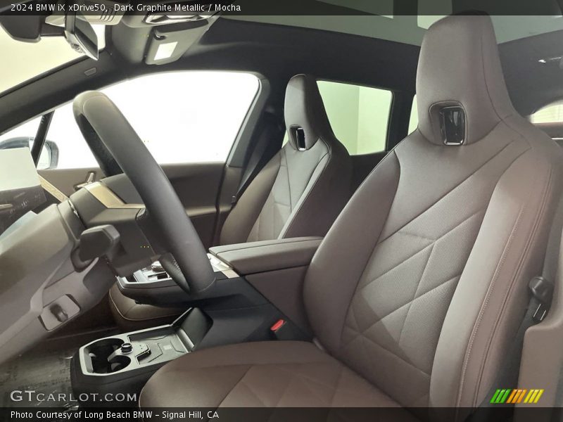 Front Seat of 2024 iX xDrive50