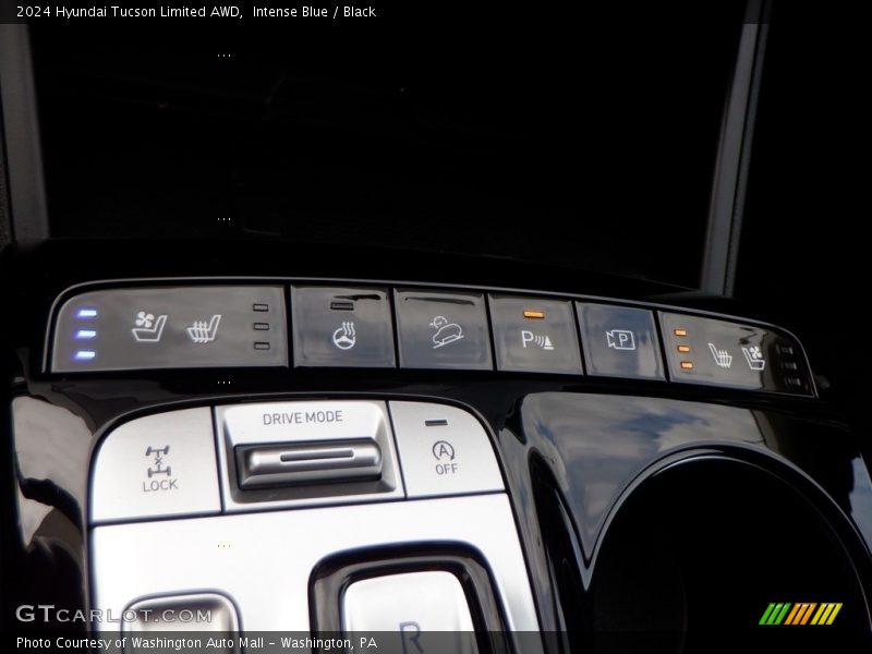 Controls of 2024 Tucson Limited AWD