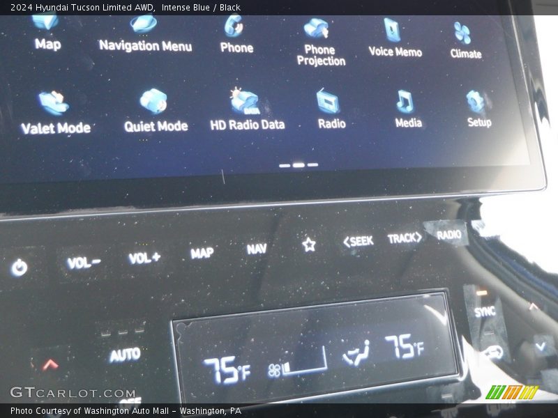 Intense Blue / Black 2024 Hyundai Tucson Limited AWD