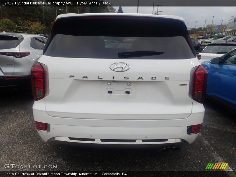 Hyper White / Black 2022 Hyundai Palisade Calligraphy AWD