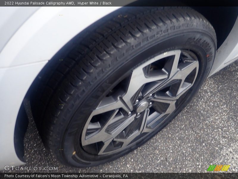 Hyper White / Black 2022 Hyundai Palisade Calligraphy AWD