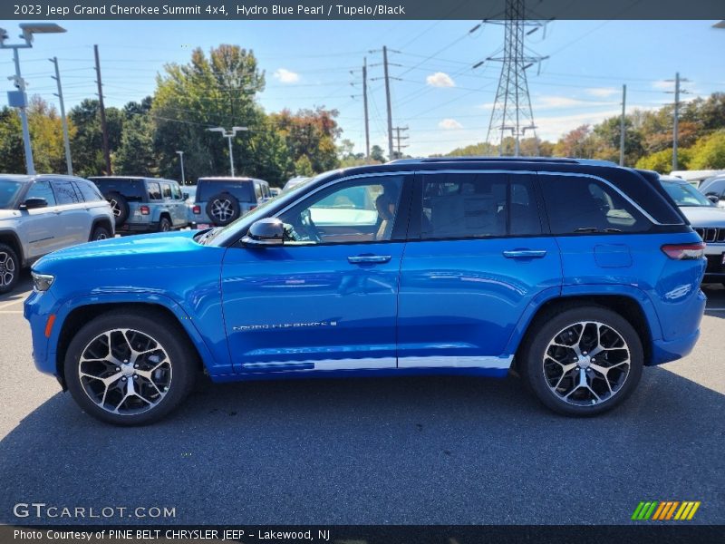 Hydro Blue Pearl / Tupelo/Black 2023 Jeep Grand Cherokee Summit 4x4