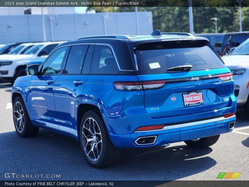 Hydro Blue Pearl / Tupelo/Black 2023 Jeep Grand Cherokee Summit 4x4