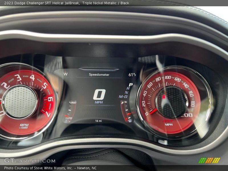  2023 Challenger SRT Hellcat JailBreak SRT Hellcat JailBreak Gauges