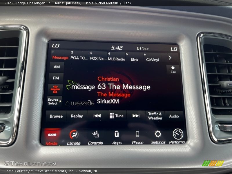 Audio System of 2023 Challenger SRT Hellcat JailBreak