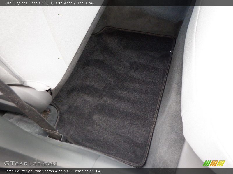Quartz White / Dark Gray 2020 Hyundai Sonata SEL