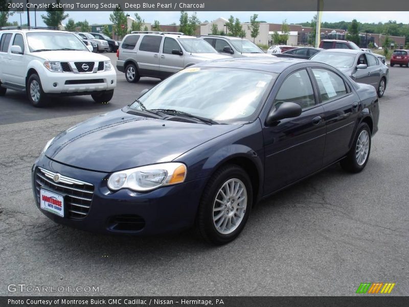 Deep Blue Pearl / Charcoal 2005 Chrysler Sebring Touring Sedan
