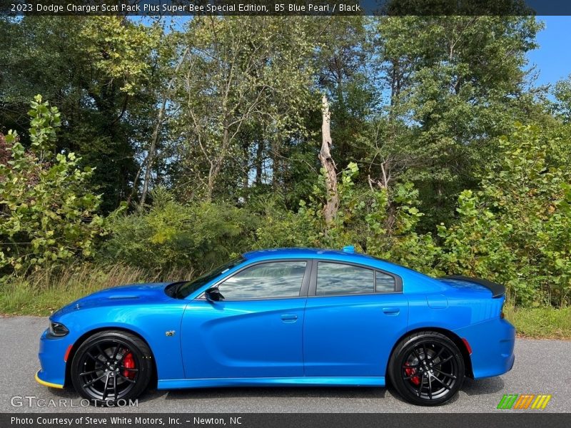  2023 Charger Scat Pack Plus Super Bee Special Edition B5 Blue Pearl