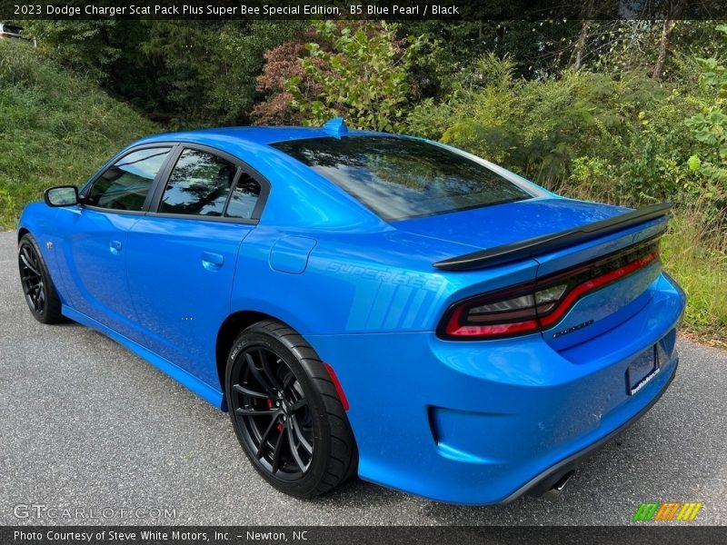 2023 Charger Scat Pack Plus Super Bee Special Edition B5 Blue Pearl