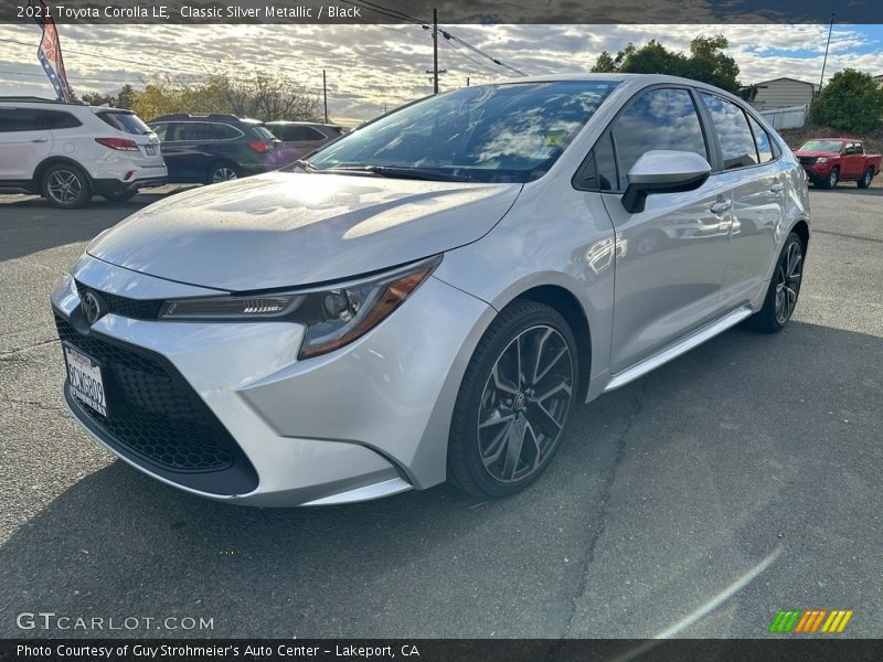  2021 Corolla LE Classic Silver Metallic