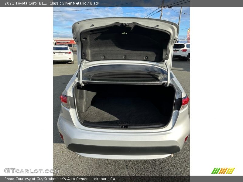 Classic Silver Metallic / Black 2021 Toyota Corolla LE