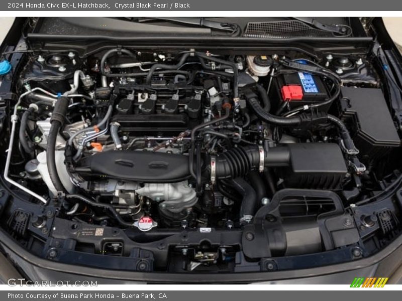  2024 Civic EX-L Hatchback Engine - 1.5 Liter Turbocharged  DOHC 16-Valve i-VTEC 4 Cylinder