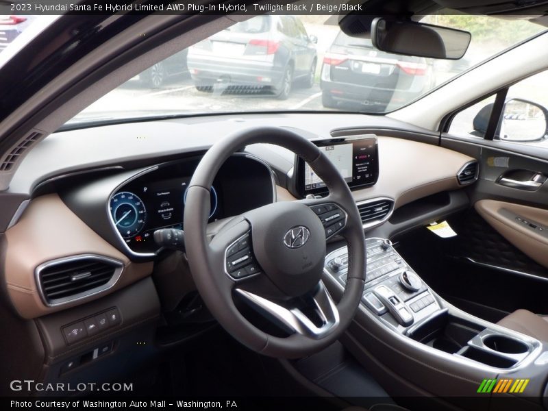 Dashboard of 2023 Santa Fe Hybrid Limited AWD Plug-In Hybrid