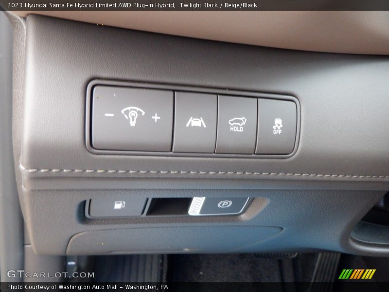 Controls of 2023 Santa Fe Hybrid Limited AWD Plug-In Hybrid