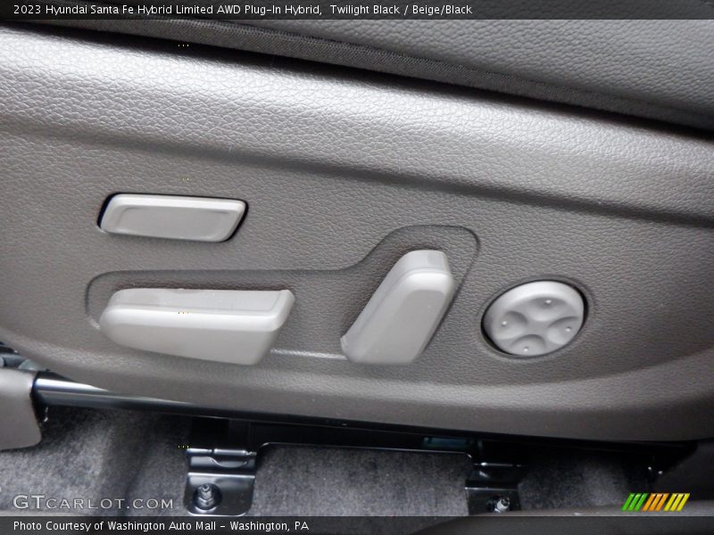 Twilight Black / Beige/Black 2023 Hyundai Santa Fe Hybrid Limited AWD Plug-In Hybrid