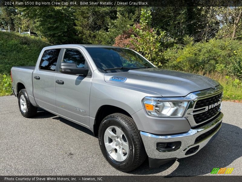 Front 3/4 View of 2024 1500 Big Horn Crew Cab 4x4