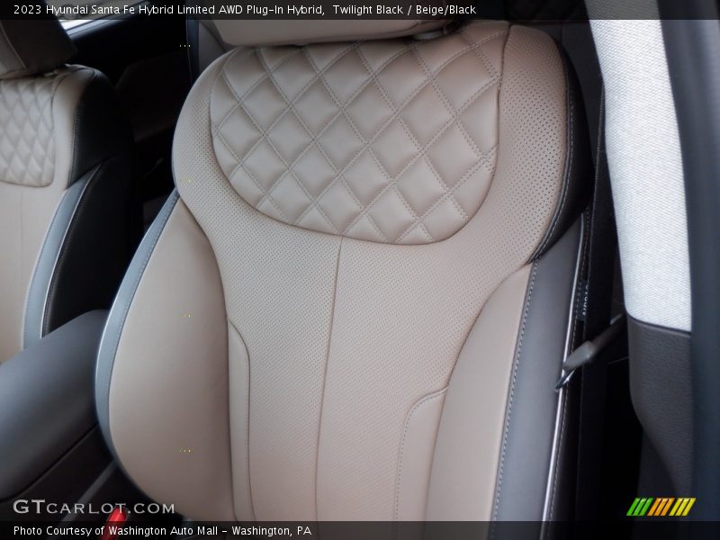 Front Seat of 2023 Santa Fe Hybrid Limited AWD Plug-In Hybrid